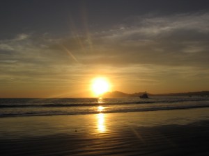 Sunsetting on my beach dream :(