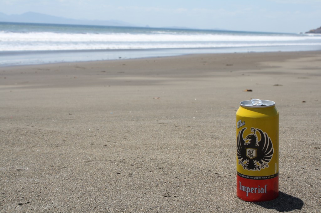 Imperial on beach.