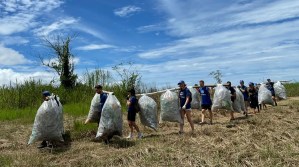 plastic removal caravan